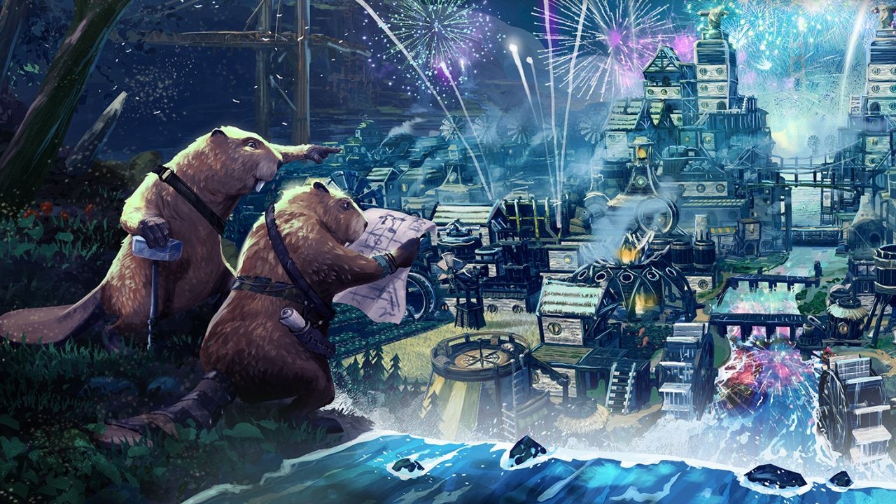 Dwa lata rozwoju Timberborn w dwie minuty, to polska strategia z oceną 95/100 na Steam, źródło grafiki: mechanistry.com/.