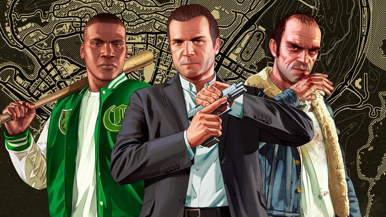 10 lat temu zadebiutowała jedna z najważniejszych gier w historii - rocznica GTA 5, źródło grafiki: Rockstar Games.