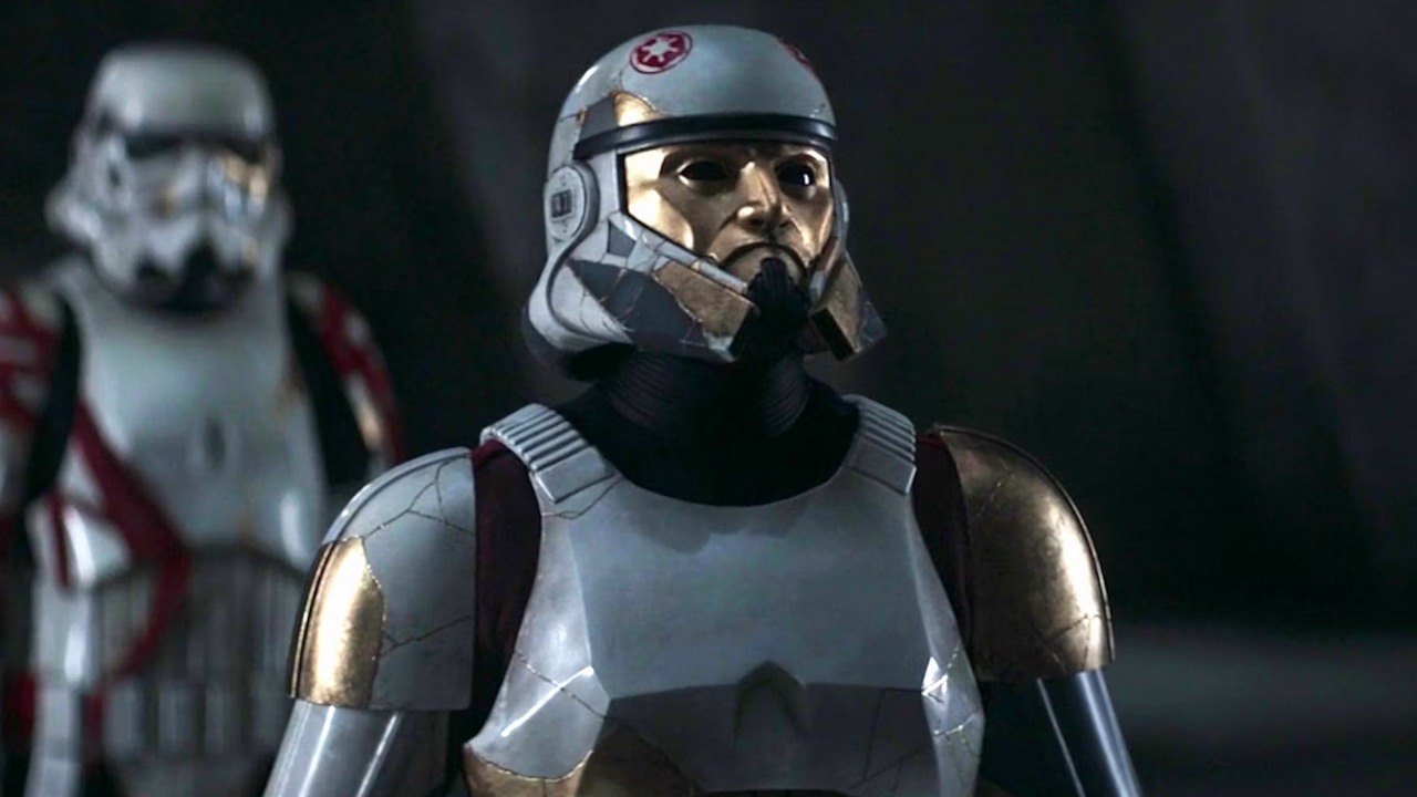 Kim jest Kapitan Enoch z Ahsoki? Wszystko o złotym szturmowcu ze Star Wars, źródło grafiki: Ahsoka, Dave Filoni, Lucasfilm, 2023.