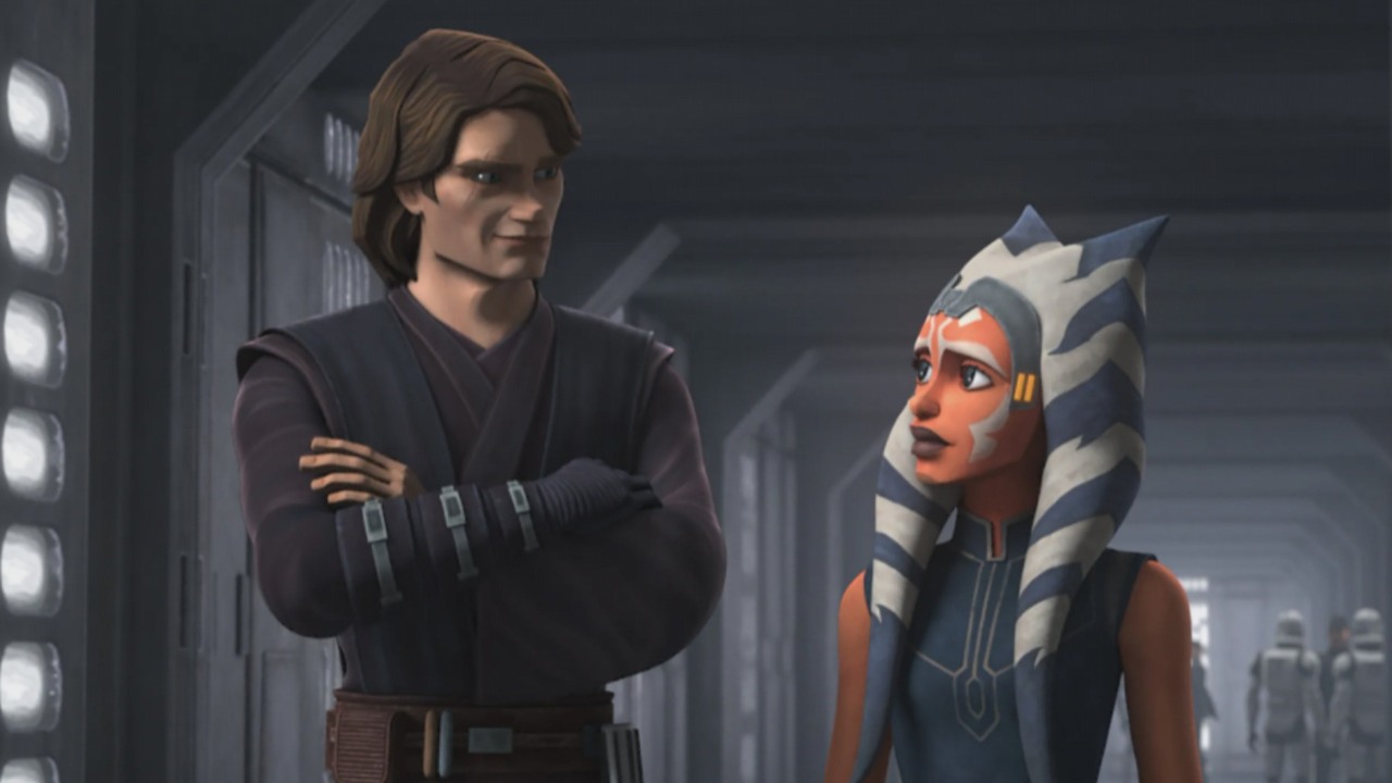 Ahsoka kontynuuje dziedzictwo Skywalkerów bardziej, niż mogli to zrobić Luke, Leia lub Rey, źródło grafiki: Gwiezdne wojny: Wojny Klonów; Lucasfilm; 2008.