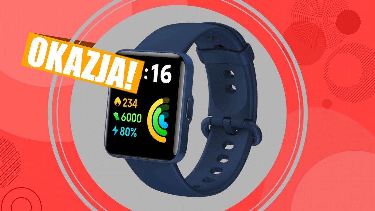 Smartwatch idealny na początek. W takiej cenie nie trzeba się zastanawiać, źródło grafiki: Xiaomi.