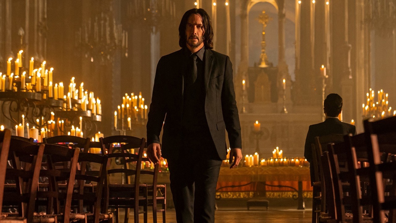 John Wick 4 podbija streaming w Polsce. Znalazł się wśród topowych produkcji, źródło grafiki: John Wick 4; Chad Stahelski; Lionsgate; 2023.