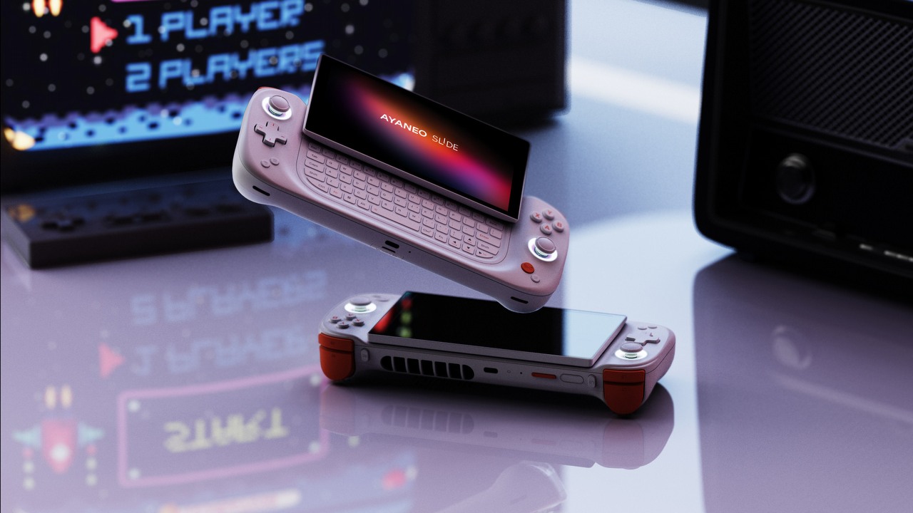 Przenośna konsola do gier z klawiaturą wygląda świetnie; poznajcie AYANEO SLIDE, źródło grafiki: AYANEO.