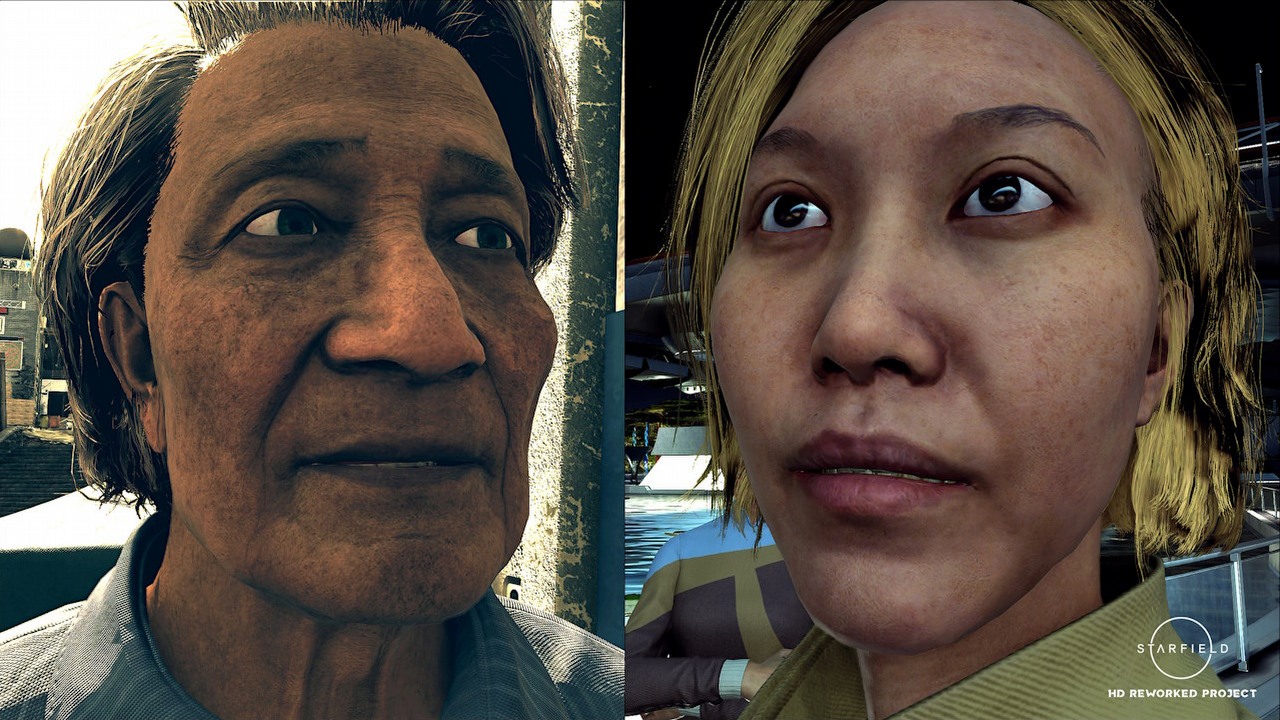 Polak, legenda Wiedźmina 3 i Cyberpunka, bierze się za Starfielda [Aktualizacja: mod już dostępny], źródło grafiki: Halk Hogan i Bethesda..