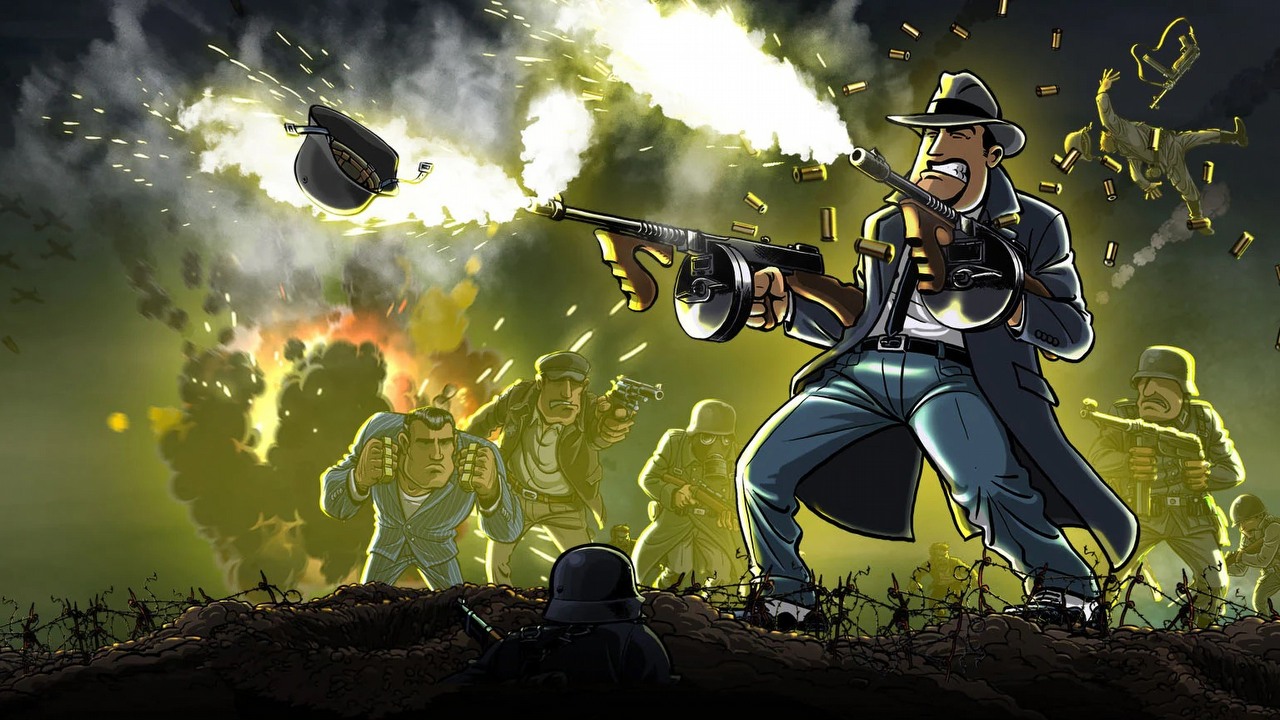 Steam zaprasza na Shmup Fest, rozpoczęło się święto strzelanek w starym stylu, źródło grafiki: Guns, Gore & Cannoli 2 / Rogueside..