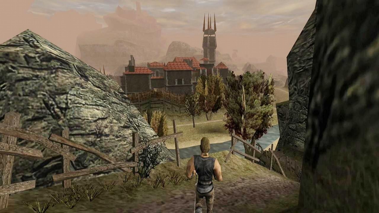 Gothic Classic na Nintendo Switch w akcji, gameplay pokazuje kluczowe elementy gry, źródło grafiki: THQ Nordic.
