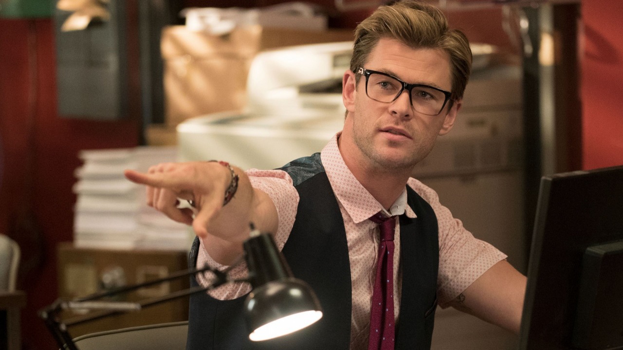 Chris Hemsworth bał się, że Pogromcy duchów zakończą jego karierę, źródło grafiki: Ghostbusters. Pogromcy duchów, Paul Feig, 2016..