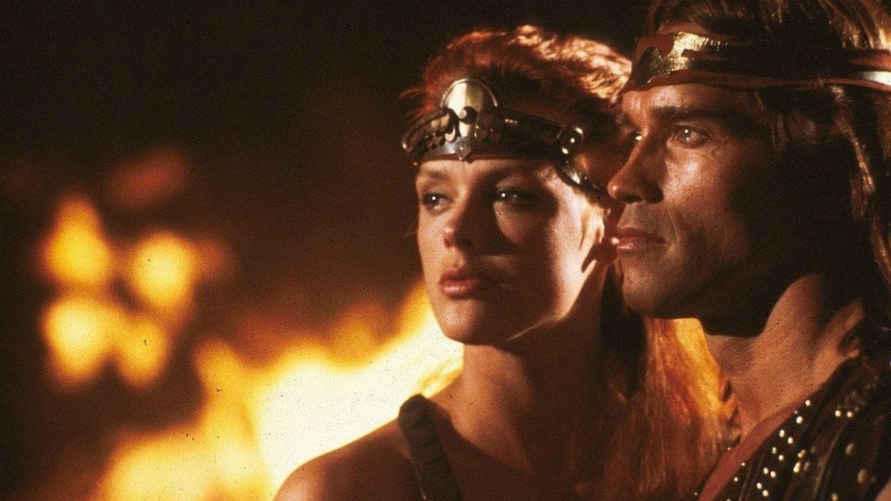 Prawie 40 lat temu Arnold Schwarzenegger zagrał w finansowej klapie fantasy, którą uważa za największą porażkę w karierze, źródło grafiki: Czerwona Sonja, Richard Fleischer, Dino De Laurentiis Company, 1985..