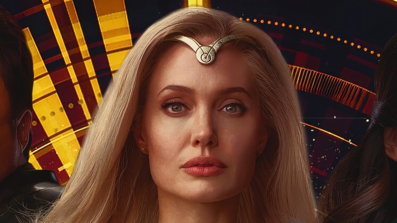 Angelina Jolie od kilku lat rzadko bierze nowe role. Teraz zdradziła powód przerwy od aktorstwa, źródło grafiki: Eternals, Chloé Zhao, Marvel Studios, 2021..