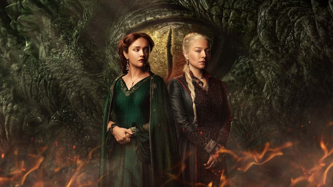 Zdjęcia na planie 2. sezonu Rodu smoka zakończone. Jest potencjalna data premiery, źródło grafiki: Ród smoka, George R. R. Martin, Ryan Condal, HBO, 2022.