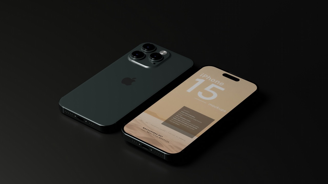iPhone 16 bez tajemnic, krótko po premierze iPhone 15, źródło grafiki: Unsplash | Mockup Free.