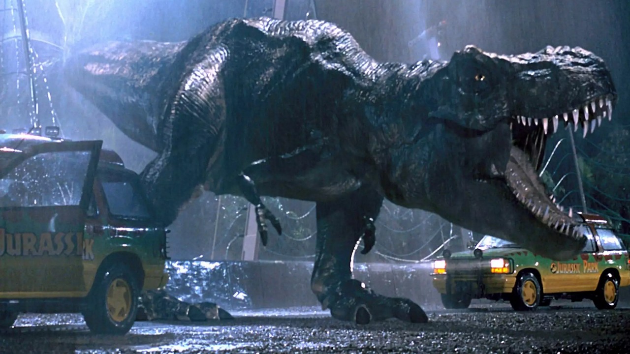 Zatrzymaj Park Jurajski w tej minucie i przyjrzyj się uważnie ekranowi komputera, źródło grafiki: Park Jurajski, Steven Spielberg, Universal Pictures, 1993.
