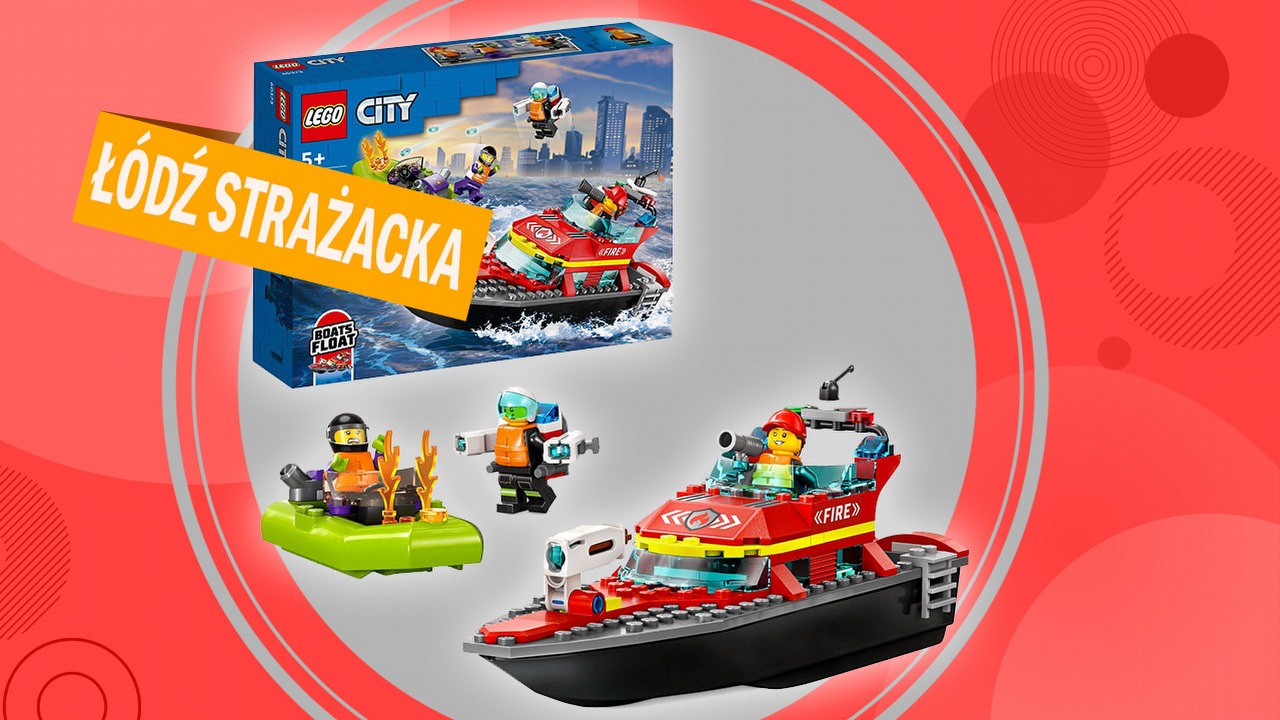 Rozbuduj swoją kolekcję Lego City! Fenomenalne zestawy w kuszących cenach, źródło grafiki: LEGO; materiały promocyjne.