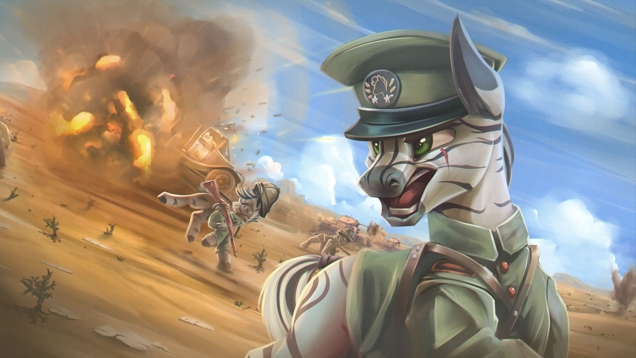 Hearts of Iron 4 i mordercze kucyki to absurdalne, ale miodne połączenie [Aktualizacja: nowa wersja moda], źródło grafiki: Equestria at War team.