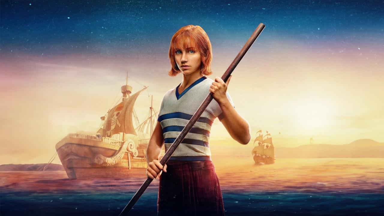 „To mi wystarczy”. Emily Rudd, odtwórczyni Nami w One Piece, opowiada o emeryturze po serialu Netflixa, źródło grafiki: One Piece, Steven Maeda, Netflix, 2023..