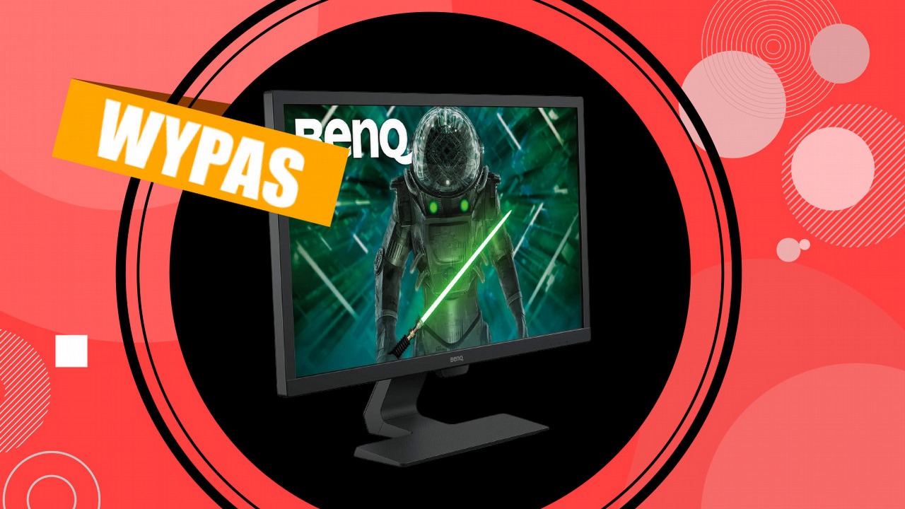 Cieszy oko, a teraz i portfel. Świetny monitor, którego nie można pominąć!, źródło grafiki: BenQ.