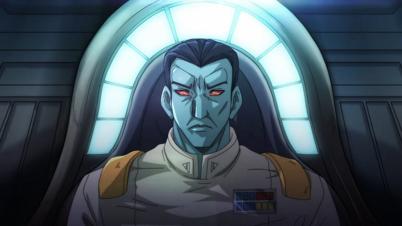 Heir to the Empire z Thrawnem jako animowany serial? Fani Star Wars tak na niego czekają, że stworzyli własny zwiastun, źródło grafiki: Heir to the Empire Fan Trailer; YouTube: Jar Jar Jargon; 2023.