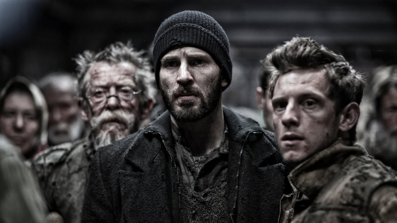 Chris Evans przyznaje, że nie zrozumiał jednego z najlepszych filmów sci-fi ostatnich 15 lat, mimo że gra w nim główną rolę, źródło grafiki: Snowpiercer; Bong Joon-ho; Moho Film; 2013.