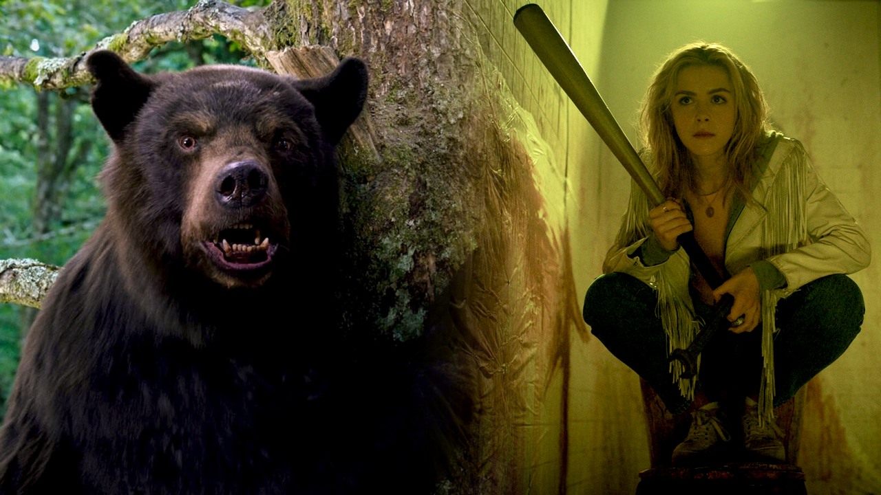 Co obejrzeć na Prime Video, Apple TV Plus i SkyShowtime w weekend 6-8 października 2023 roku, źródło grafiki: Kokainowy miś, Elizabeth Banks, Universal Pictures, 2023 / Totally Killer, Nahnatchka Khan, Amazon Prime Video, 2023.