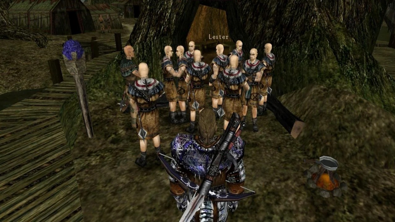 Klony Lestera przejmują Gothic Classic na Switcha, być może usunie je zapowiedziana łatka, źródło grafiki: THQ Nordic.