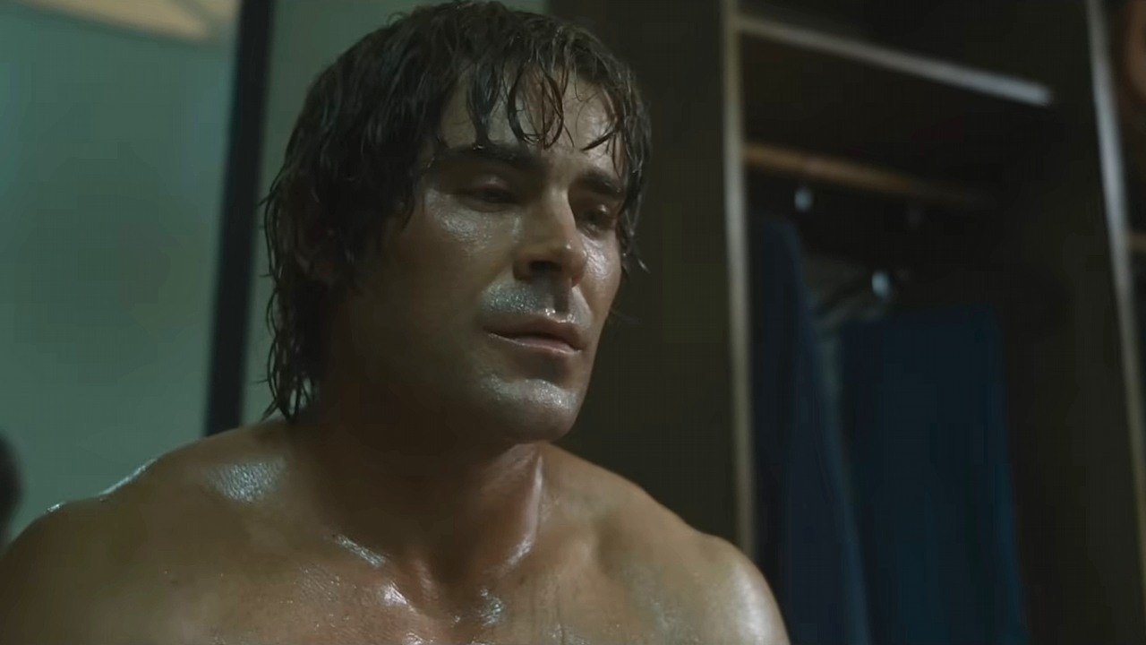 To będzie największa rola Zaca Efrona? Aktor jako legendarny zapaśnik w zwiastunie The Iron Claw, źródło grafiki: The Iron Claw, Sean Durkin, A24, 2023.