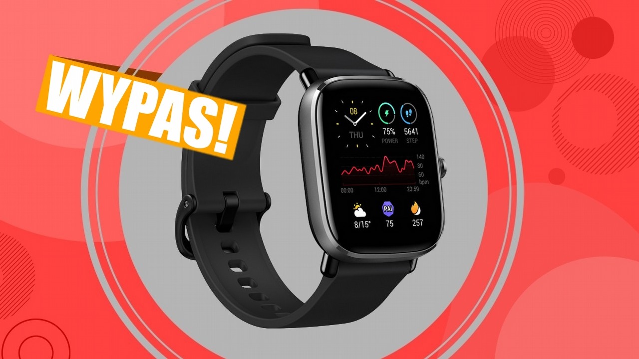 Smartwatch na początek? Ten model to idealny wybór, szczególnie w takiej cenie, źródło grafiki: Amazfit; materiały promocyjne.