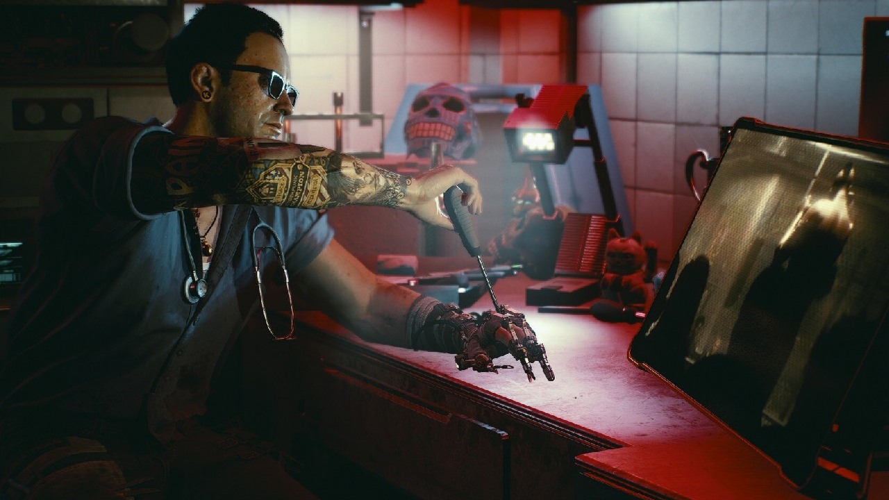 W Cyberpunk 2077 dzięki sztucznej inteligencji odtworzono głos zmarłego aktora, źródło grafiki: CD Projekt RED.