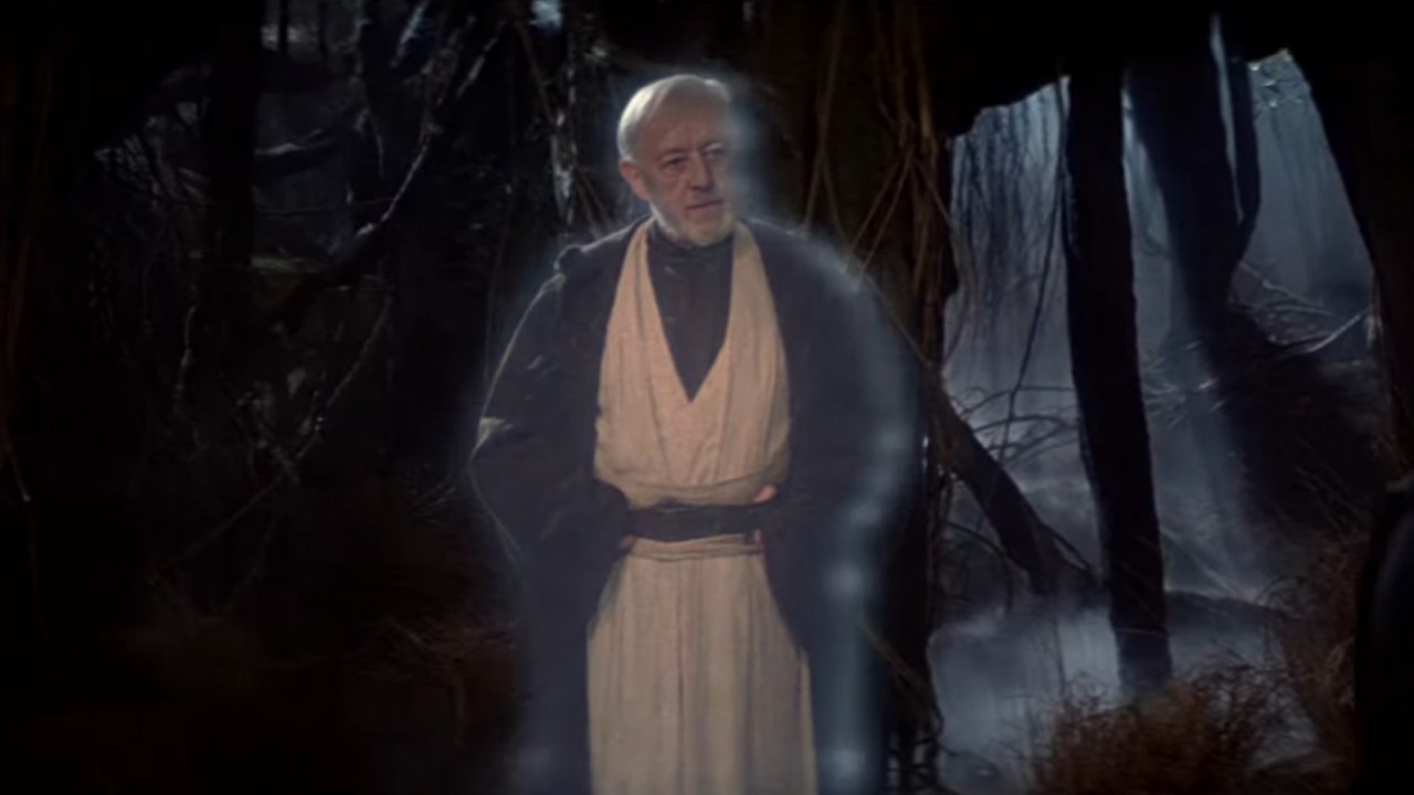 Odtwórca roli Obi-Wana chciał odejść z Gwiezdnych wojen, ponieważ nie akceptował jednego pomysłu George’a Lucasa, źródło grafiki: Gwiezdne wojny: część VI – Powrót Jedi; reż. Richard Marquand; 20th Century Fox; 1983.