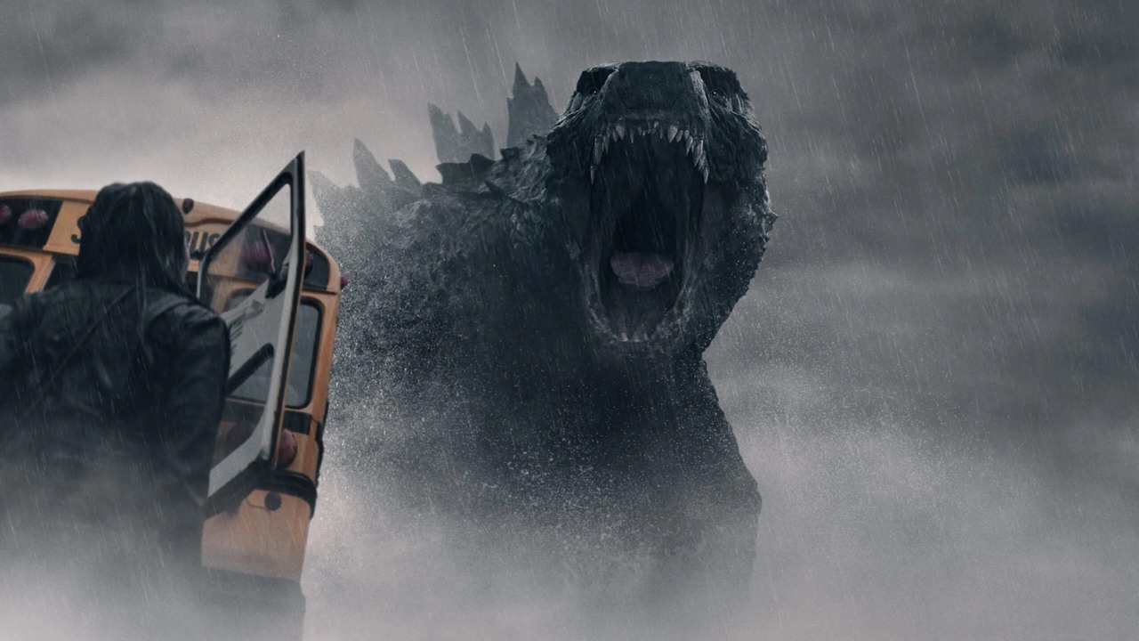 Godzilla rusza na pomoc w zwiastunie serialu Monarch: Dziedzictwo potworów, który ujawnia także innych Tytanów, źródło grafiki: Monarch: Dziedzictwo potworów, Andy Goddard, Safehouse Pictures, 2023.