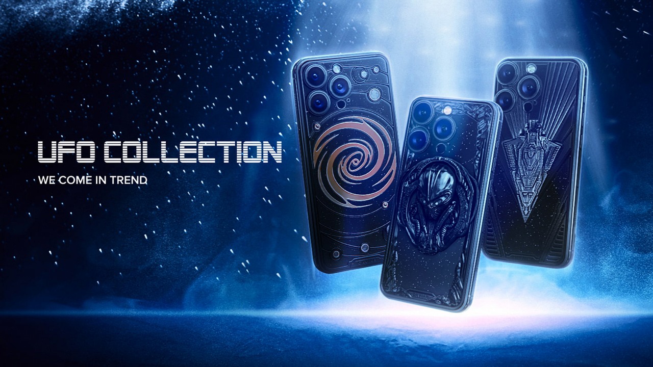 Ten niezwykły iPhone 15 będzie mieć tylko kilkadziesiąt osób na świecie; zdobią go fragmenty meteorytu, źródło grafiki: Caviar.