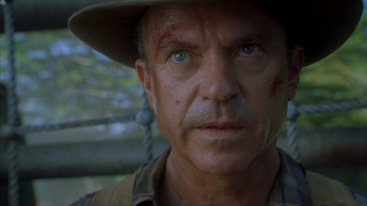 Sam Neill, gwiazdor Parku Jurajskiego, przyznał, że „nie boi się śmierci”. Aktor obecnie walczy z rakiem, ale nie przerywa kariery, źródło grafiki: Park Jurajski III, Joe Johnston, Universal Pictures, 2001..