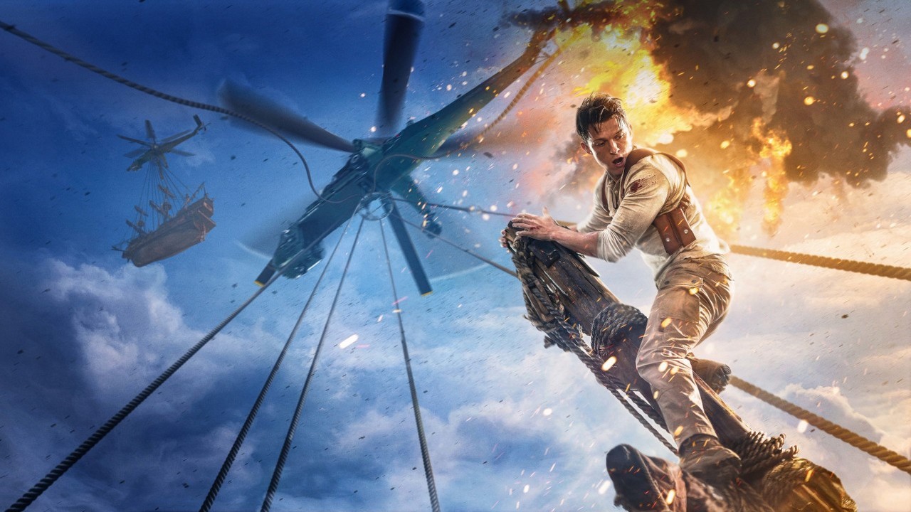 Uncharted niedawno usunięto z HBO Max, ale już można obejrzeć go w innym popularnym serwisie streamingowym, źródło grafiki: Uncharted; reż. Ruben Fleischer; Sony Pictures Entertainment; 2022.