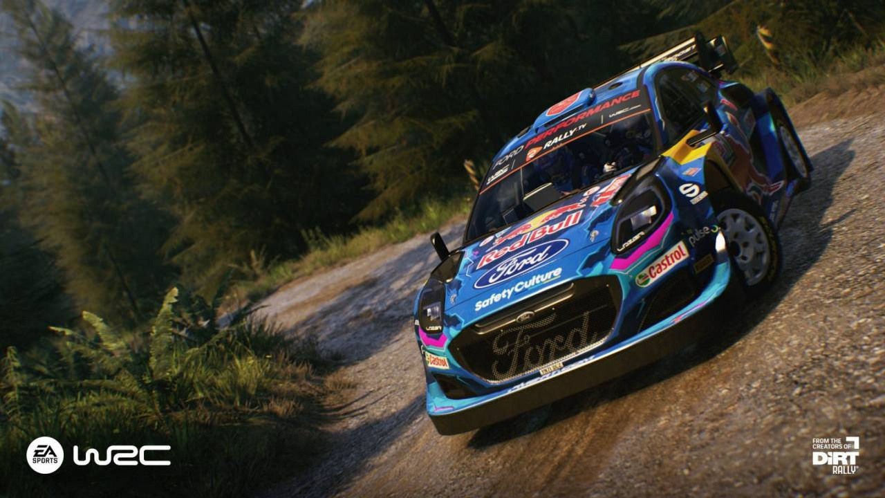 W planach rozwoju WRC czuć rękę EA, ale i tak wygląda to lepiej niż DiRT Rally 2.0, źródło grafiki: Codemasters..