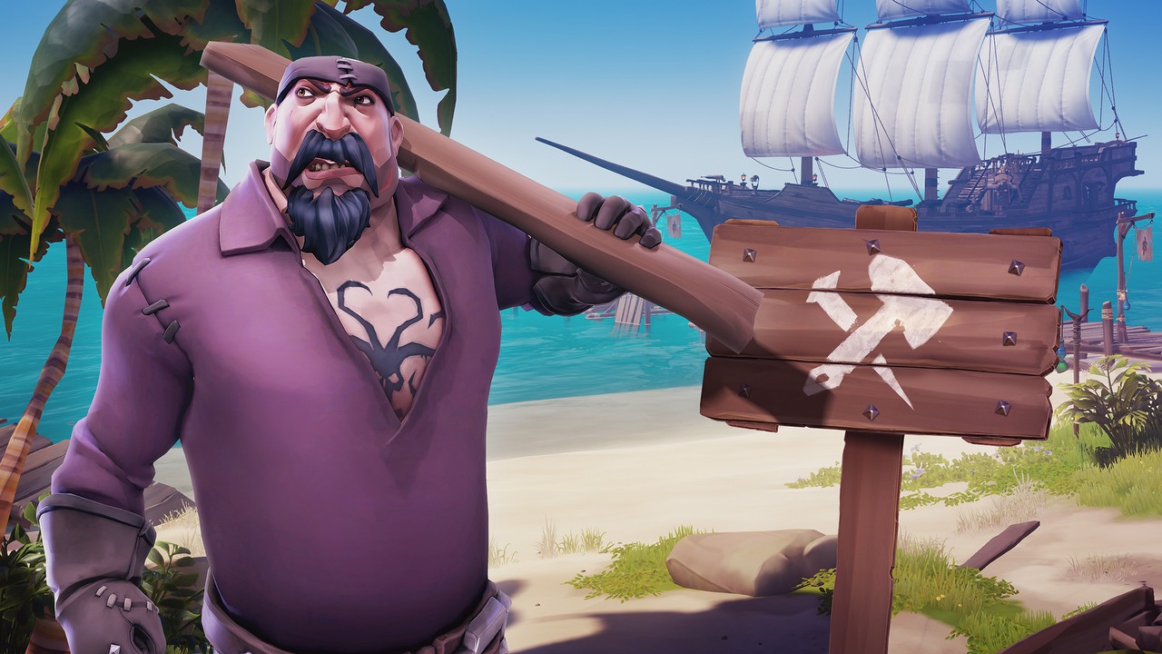 Sea of Thieves otrzymało gildie, niedługo dołączy do nich tryb prywatny, źródło grafiki: Microsoft.