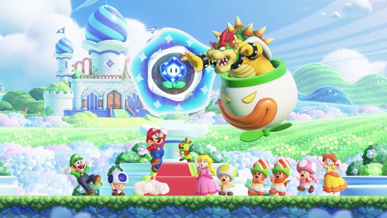 Super Mario Bros. Wonder wykorzystuje trik wyjęty żywcem z Dark Souls, źródło grafiki: Nintendo..