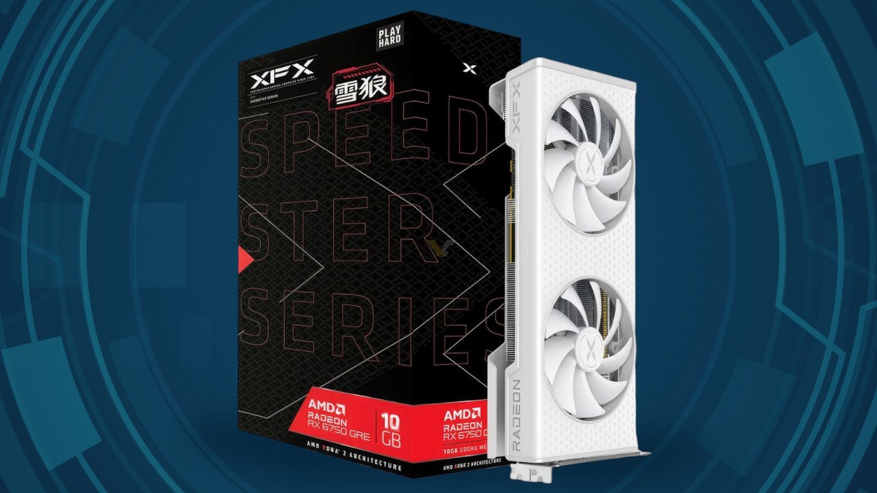 Oto śnieżnobiały Radeon od XFX, przywitajcie „białego wilka”, źródło grafiki: XFX / VideoCardz / Freepic.