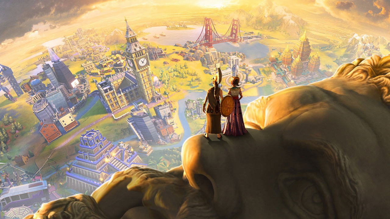 Humble Bundle sprzedaje tanio 30 lat spuścizny Sida Meiera, w tym Civilization 6 z dodatkami, źródło grafiki: 2K Games.