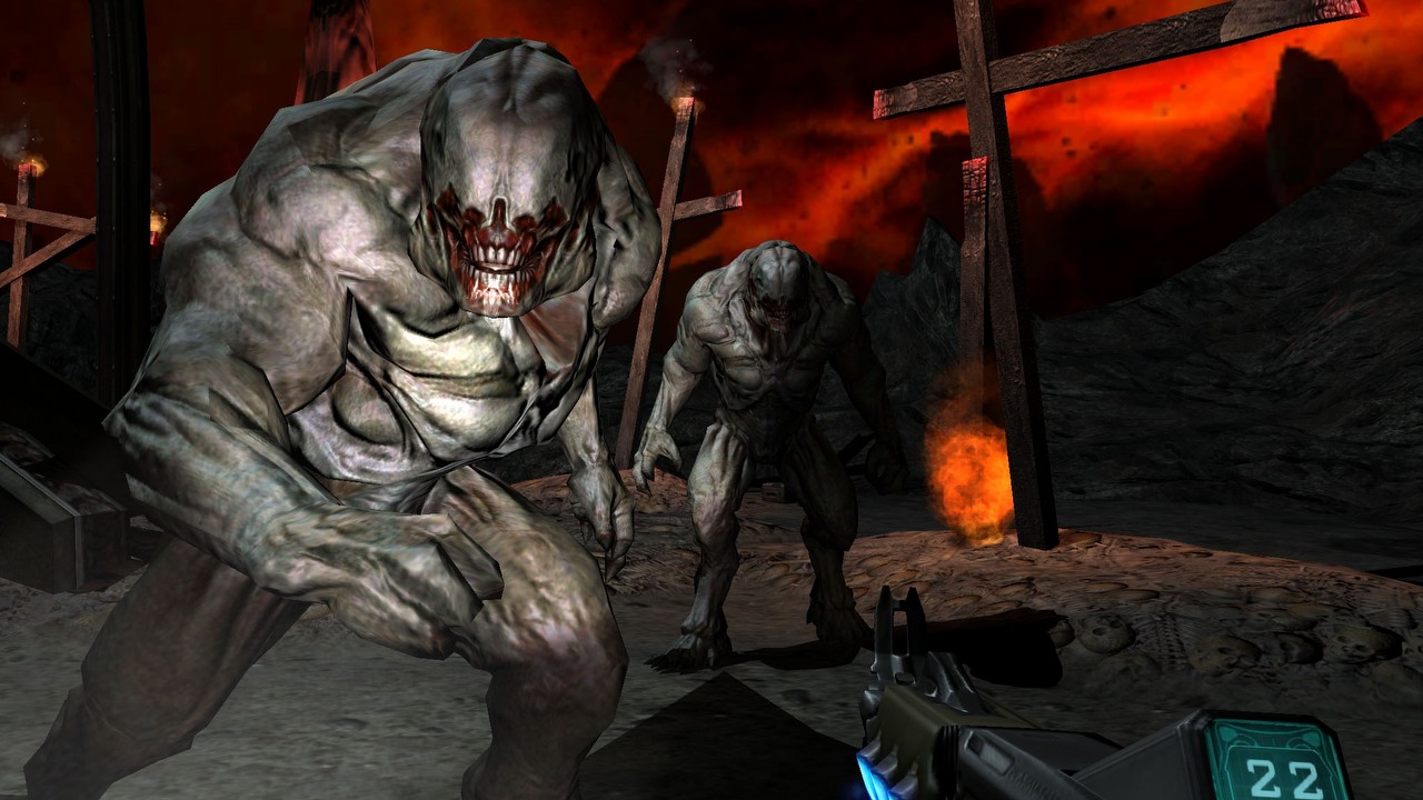 Doom 3 za darmo dla subskrybentów Amazon Prime, dwie wersje do odebrania, źródło grafiki: id Software / Bethesda.