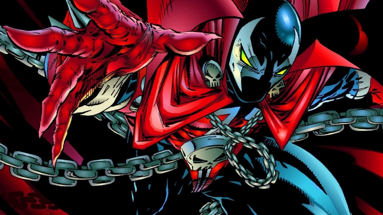 Reboot Spawna będzie „filmem superbohaterskim w stylu Blumhouse”, czyli studia odpowiedzialnego za M3GAN i Paranormal Activity, źródło grafiki: Spawn; Todd McFarlane; HBO; 1997.