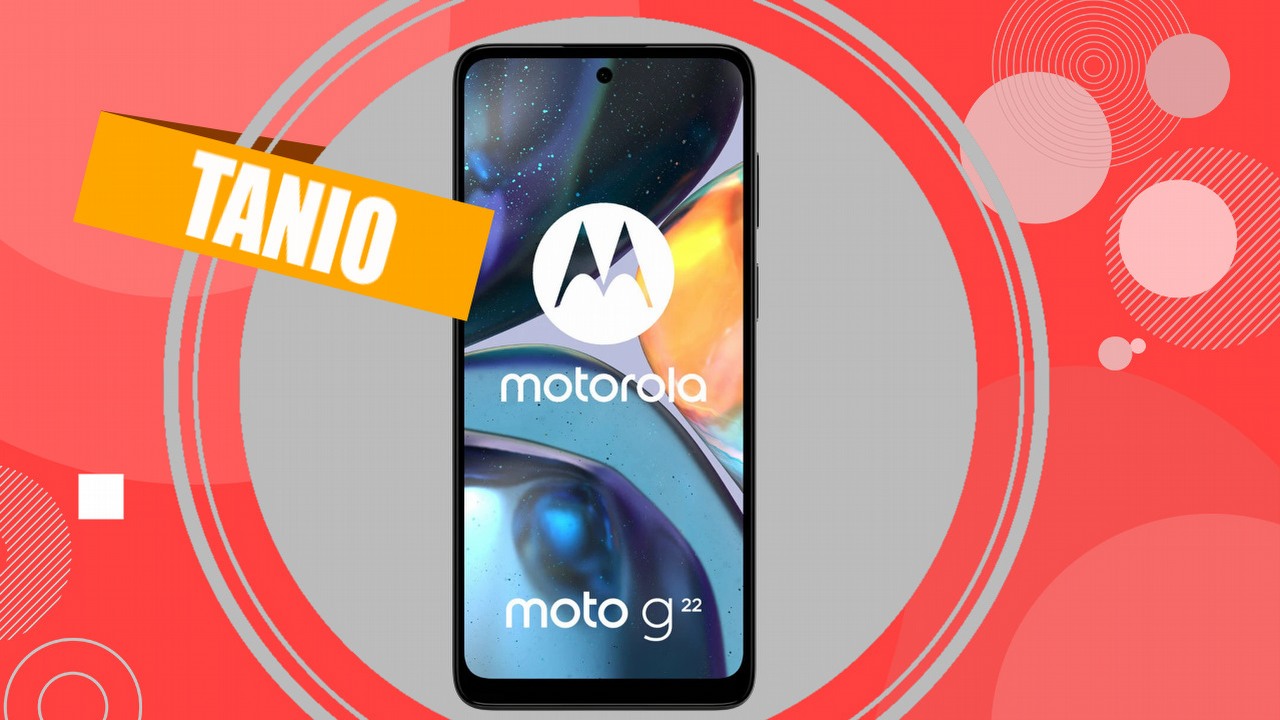 Ten smartfon nie powinien być tak tani! Świetna Motorola Moto G22 w Media Markt, źródło grafiki: Motorola.