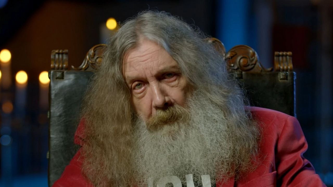 „To było jak amputacja”. Alan Moore o tym, jak bolesne okazało się dla niego odcięcie się od własnych komiksów, źródło grafiki: Alan Moore, YouTube: BBC Maestro, 2022..