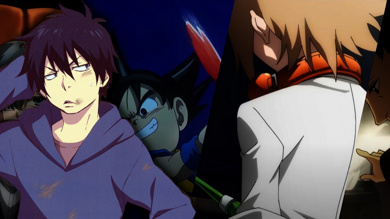 Oto 10 najciekawszych anime nadchodzących w 2024 roku. Koniecznie śledź te nowe serie, źródło grafiki: Blue Exorcist, Tensai Okamura, A-1 Pictures, 2011 / Black Butler: Public School Arc, Kenjirou Okada, CloverWorks, 2024 / Dragon Ball Daima, Toei Animation, 2024 / Shaman King: Flowers, Takeshi Furuta, Bridge, 2024 / Lazarus, Shinichiro Watanabe, MAPPA.