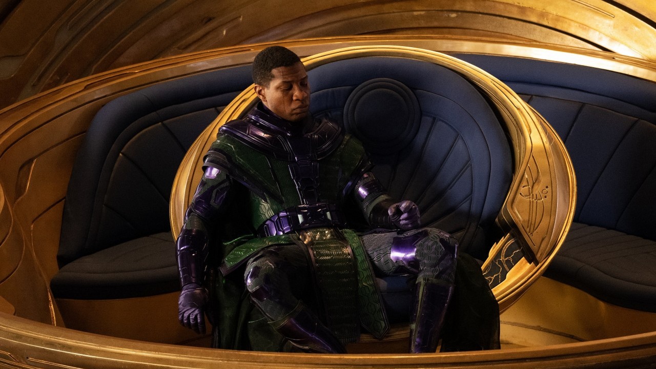 Dr. Doom zastąpi Kanga? Marvel ponoć zastanawia się, co zrobić z bohaterem granym przez Jonathana Majorsa w MCU, źródło grafiki: Ant-Man i Osa: Kwantomania; reż. Peyton Reed; Walt Disney Studios Motion Pictures; 2023.
