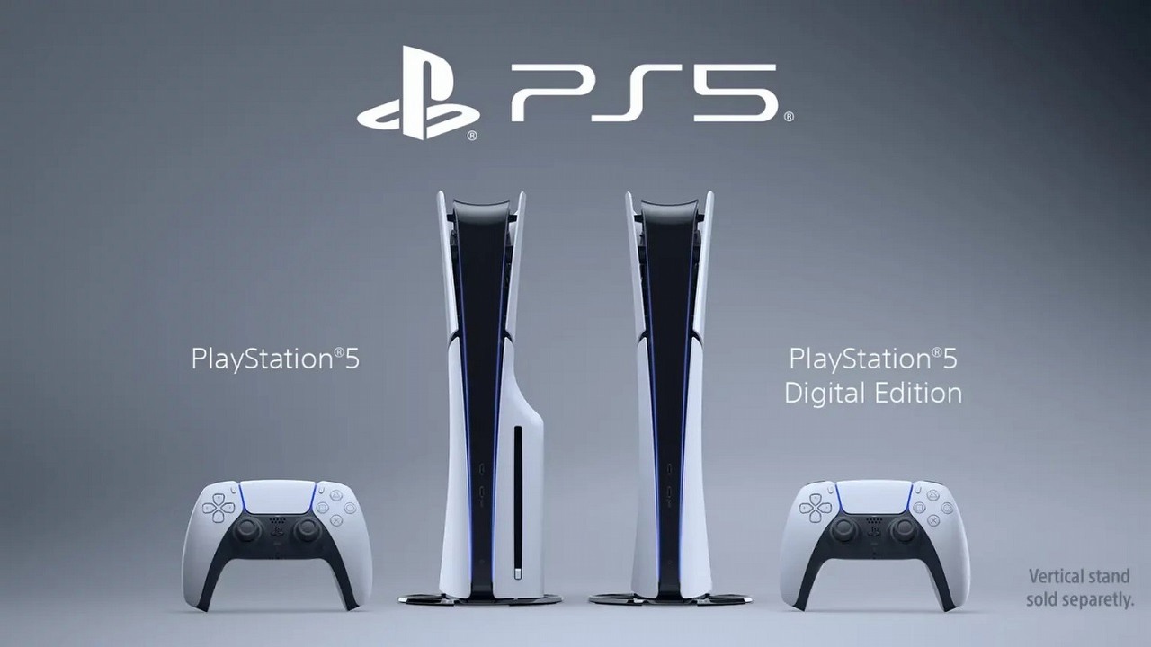 PS5 Slim pojawiło się na pierwszych zdjęciach; fani krytykują wygląd konsoli, źródło grafiki: Sony.
