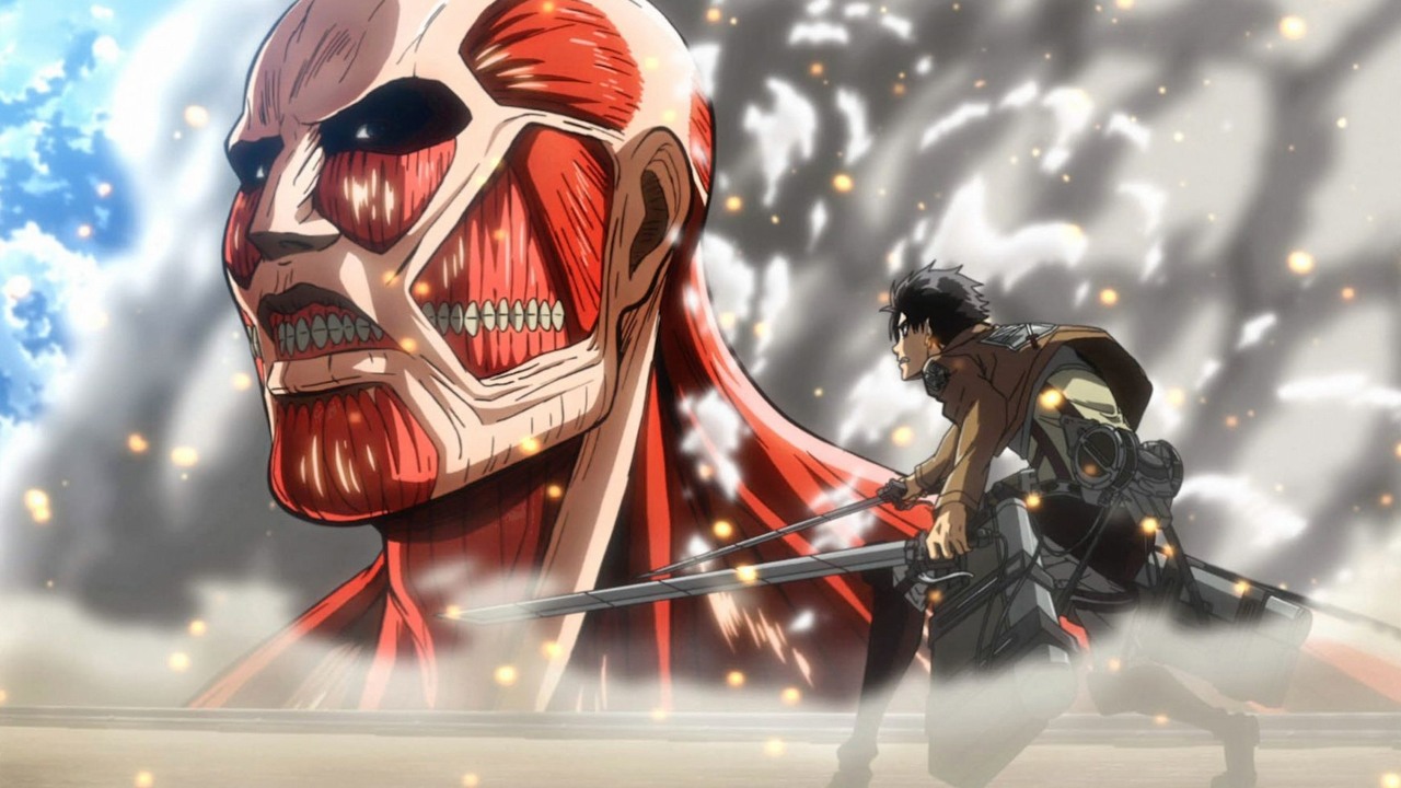 Gdzie obejrzeć Attack on Titan? Przebojowe anime jest dostępne w streamingu, źródło grafiki: Attack on Titan, Tetsuro Araki, Daume, 2013.