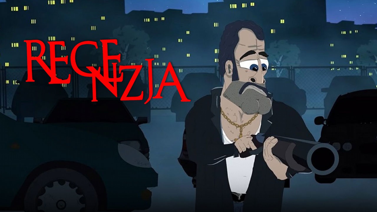 Bogdan Boner: Egzorcysta robi to, co zawsze - odlatuje w absurd i parodię, źródło grafiki: Bogdan Boner: Egzorcysta; Bartosz Walaszek; Netflix; 2021.