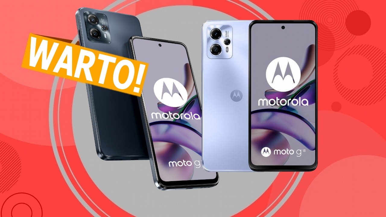 Budżetowy smartfon najtaniej od miesięcy. Motorola Moto G13 w promocjach Black Friday, źródło grafiki: Motorola; materiały promocyjne.