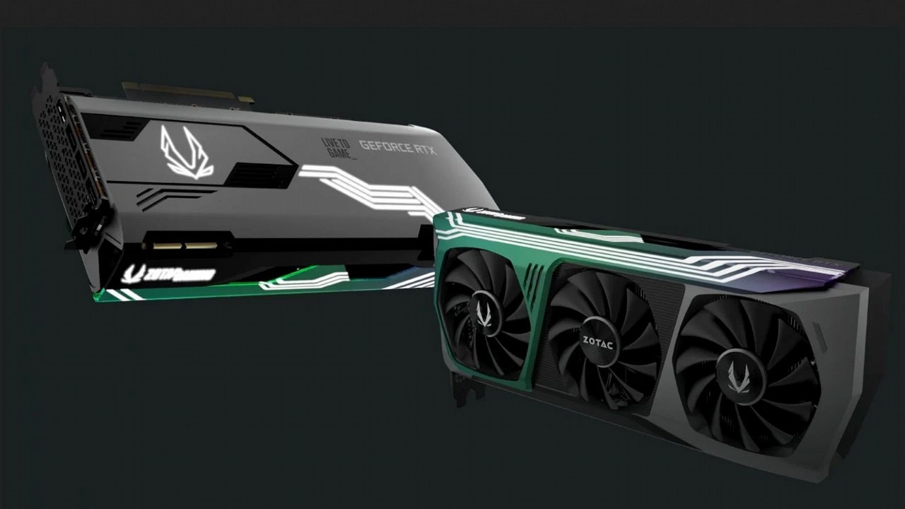 Karty GeForce RTX 3090 na zdjęciach.