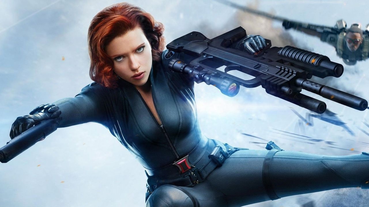Scarlett Johansson wraca do Marvela, choć wcześniej go pozwała. A co z Robertem Downeyem Juniorem?, źródło grafiki: Czarna Wdowa, Cate Shortland, Marvel, 2021..