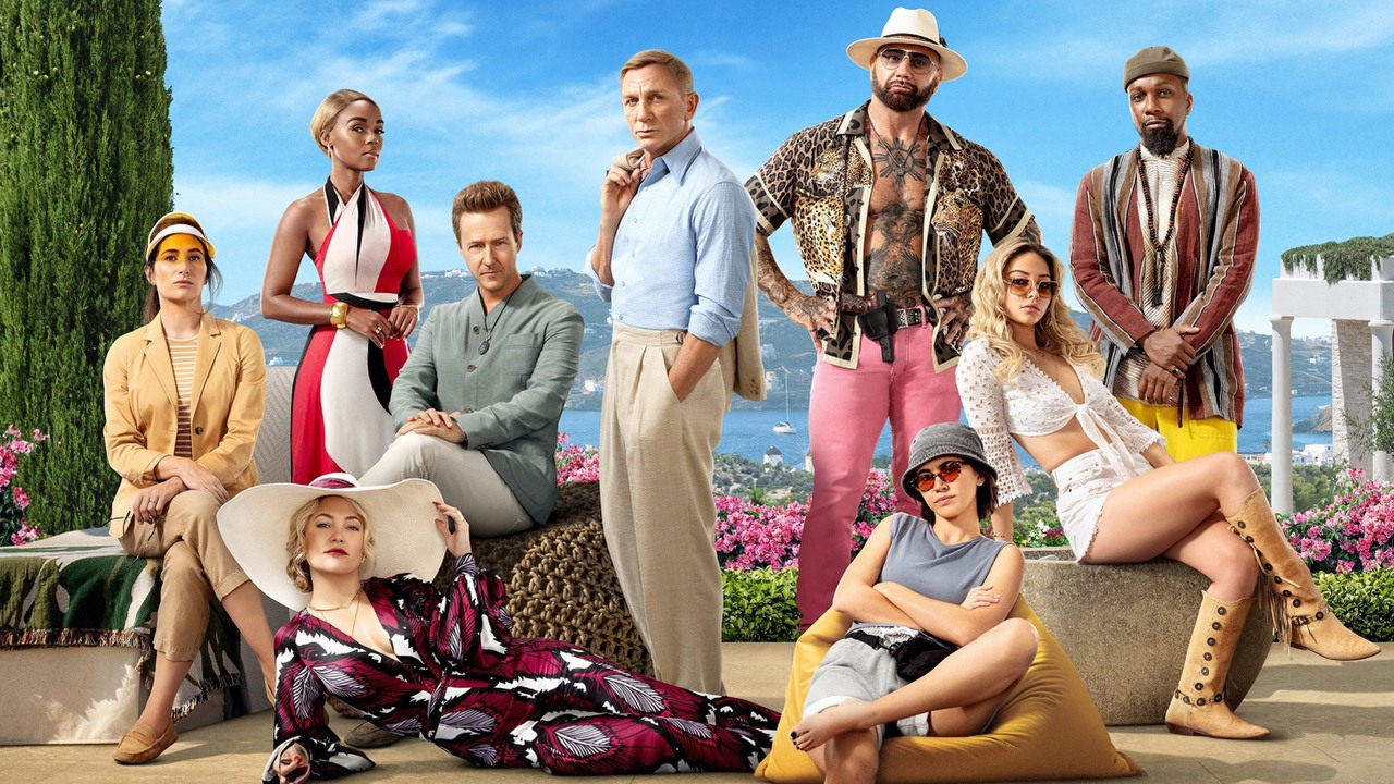 Najlepsze komedie na Netflixie 2024, nasz ranking TOP 10, źródło grafiki: Glass Onion: Film z serii